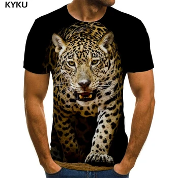 3d Tshirt Tiger T-krekls Vīriešiem Gepards Krekls Dzīvnieku Print T Iespiesti Harajuku Smieklīgi, T krekli, Vīriešu Apģērbs vasaras Foršs Vīrietis