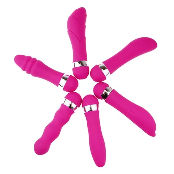 G-Spot Masāža Klitora Stimulācija Vibrējošo Dildo Mini Vibrators AV Vibrators Sievietēm Erotiska Seksa Rotaļlietas