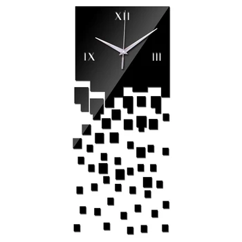 karstā pārdošanas 2019 ierobežots reloj de salīdzinot Akrila sienas pulkstenis mājas dekoru Mūsdienu spoguļi pulksteņi diy 3d pulksteņi kāzu