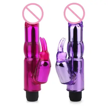 Trusītis Trušu Vibrators, kas Piedāvā Dual G-Spot un Klitora Stimulācija Trusis ir Viens no Labākajiem Vibratori 21*4 CM