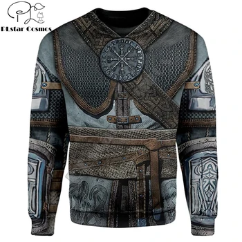 Viking Odin Tetovējums 3D Drukas sporta Krekls Vīriešiem/Sievietēm, Bruņinieku Bruņas Harajuku Cosplay garām piedurknēm džemperis Gadījuma sudadera hombre
